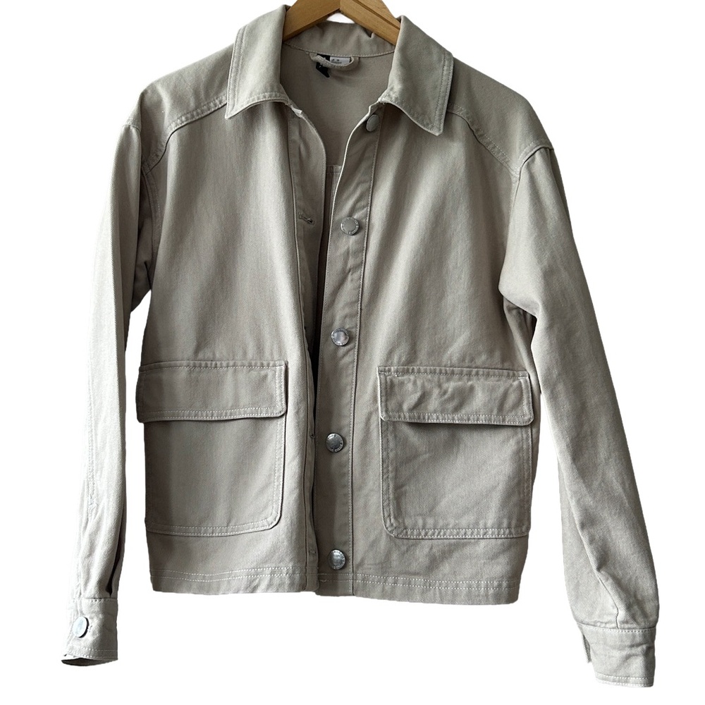 H&M Button Front Barn Jacket